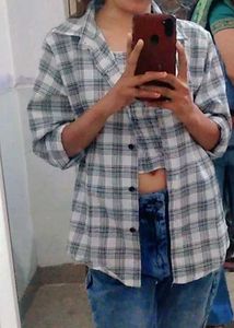 Shirt &amp; Crop Top Set