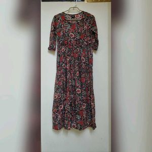 Flowy Floral Maxi Dress