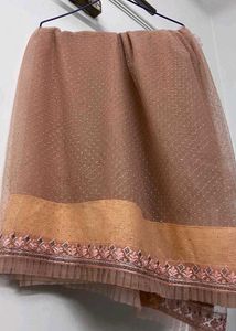 Designer Net Saree with Embellishments