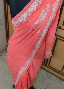 unique work beautiful 😻 saree available