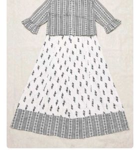 White &amp; Black Dress Set XL