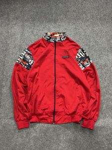 Men's Red Track Jacket