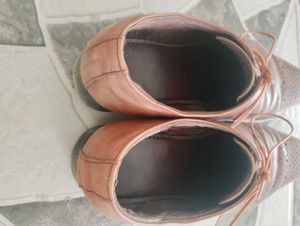 Brown Leather Formal Shoes