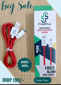 FreePlus 30W Type-C Cable