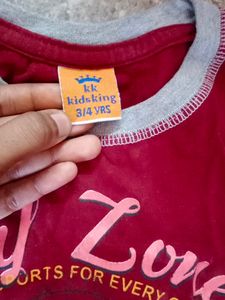 Kids T Shirt 3-4years