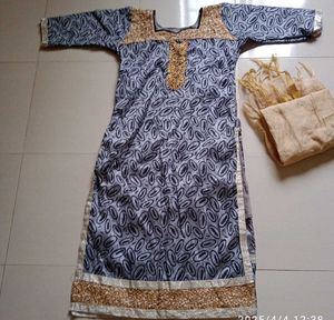 Stylish Salwar Kameez with Dupatta Wit