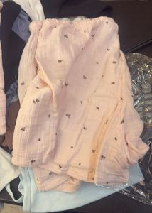 Cute Pink Floral Pajama Set