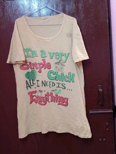 Simple Chick Graphic T-Shirt
