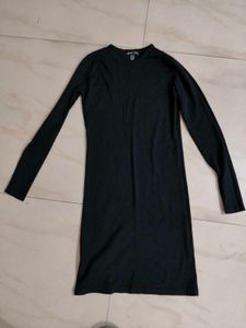 Classic Black Long Sleeve Dress