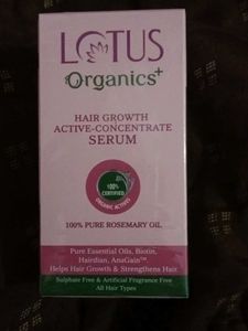 LOTUS ORGANICS HairGrowth Active-Concentrate Serum