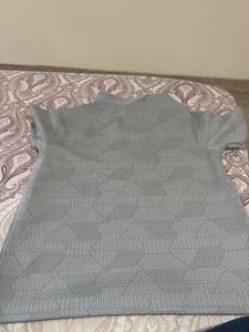Stylish Grey Textured Top