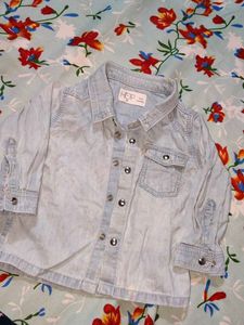 HOP Baby Denim Shirt - Classic Style