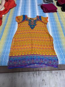 Vibrant Yellow Ethnic Kurta
