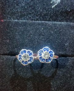 Floral Toe  Rings