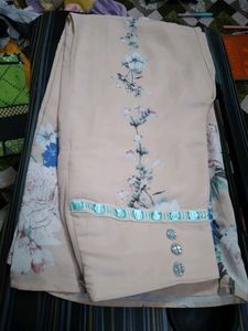 Floral Design Palazoo Soft Fabric 🌷
