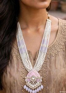 Elegant Pastel Beaded Necklace