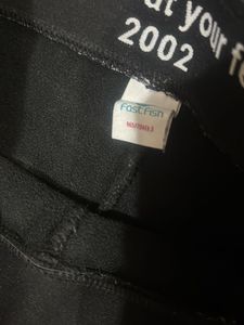 Black Thermal pant