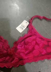 Pink Floral Lingerie Set