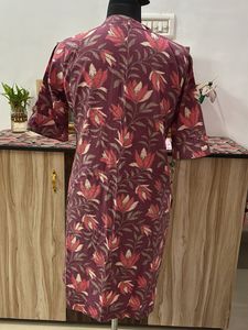 Floral Print Kurta