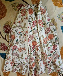 Floral Print Tiered Mini Dress