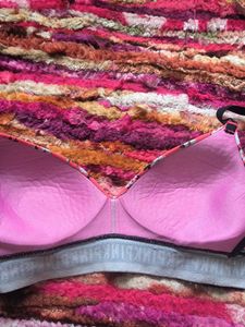 Pink Floral Wireless Bralette
