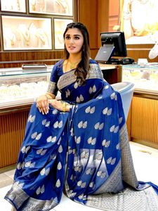 Banarasi soft silk sarees for wedding