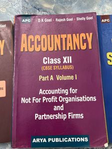 CBSE Syllabus Accountancy Books Combo Of 3