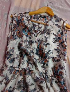Max Floral Print Sleeveless Dress