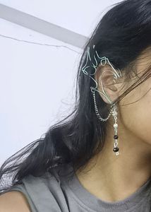 No Pierce Fireblade Earcuff