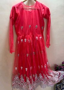 soft anarkali dress
