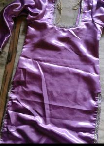 Beautiful Lavender Kurta Set