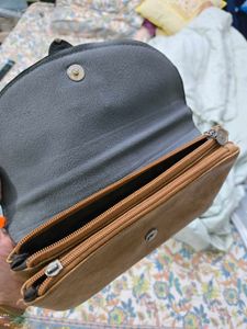 Stylish Tan Faux Leather Wallet