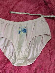 Comfortable Pink Briefs with Floral Print