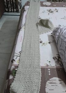 Stylish Knitted Scarf with cap