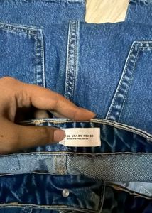Bershka Classic Blue Denim Jeans