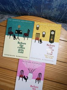 Before The Coffee Gets Cold 3 Books