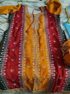 Embroidered Kurta dupatta set