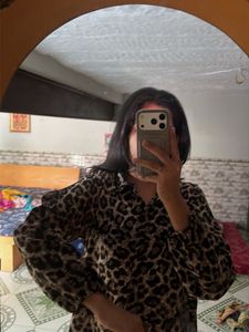 Leopard Print Pajama Set