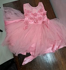 Cute Princess Baby Girl Dress Combo (Red &amp; Pink) �
