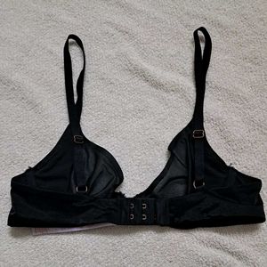 Rihanna SAVAGE × FENTY COLLECTION Black Mesh Bra