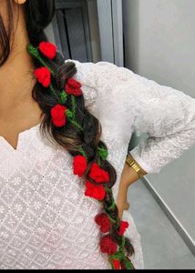 Handmade Crochet rose paranda✨🌹