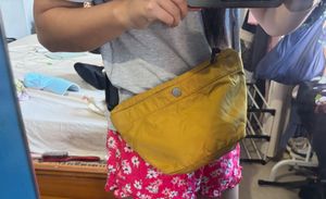 Uniqlo Mini Crossbody Bag Mustard Yellow