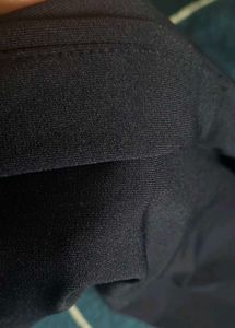 Navy Blue Wide Leg Sweatpants