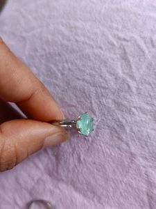 Elegant Oval Gemstone Ring