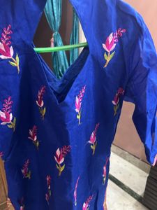 Suit With Plazo And Dupatta