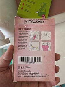 Vitalogy Latex-Free Adhesive Nipple Covers