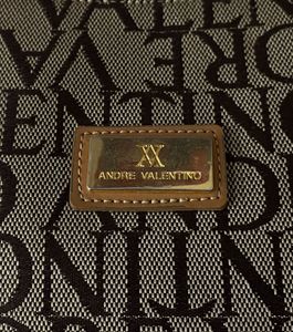 Authentic Andre Valentino Monogram Shoulder Bag -
