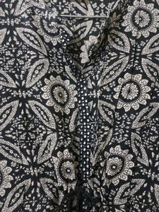 Boho Print Tunic Top