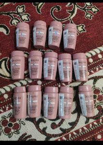 Kerastase Pink Mini Hair Care Bottles