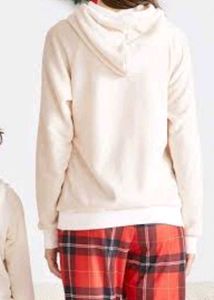 Fluffy White Hoodie